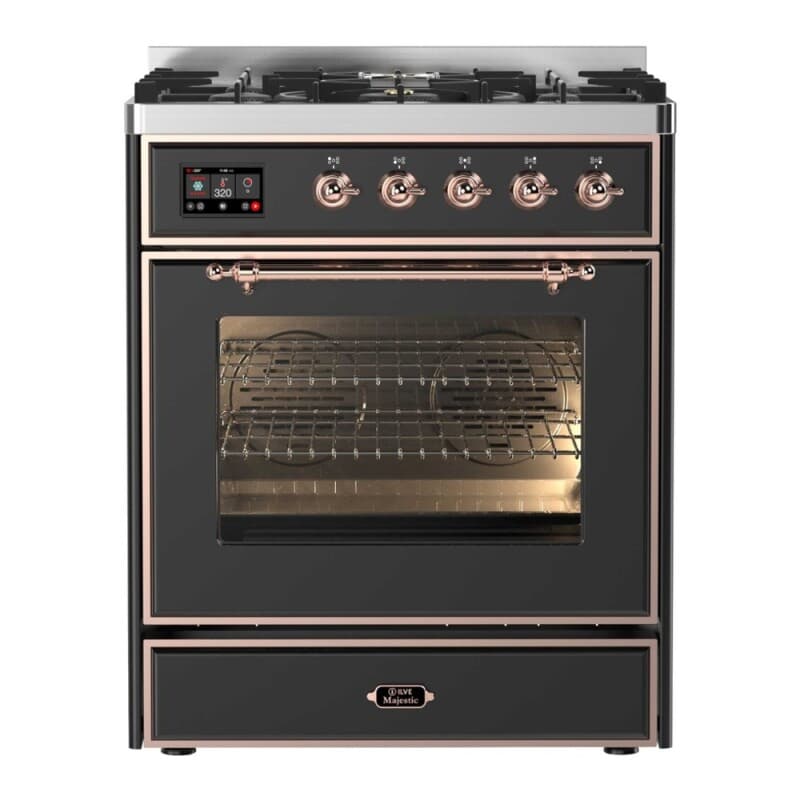 Majestic II Series 30" Dual Fuel Natural Gas Freestanding Range