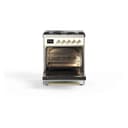 Majestic II 30 UM30DNE3RAG Freestanding Dual Fuel Range with 5 Sealed Burners Single Oven with Triple Glass Door with Brass knobs view 3