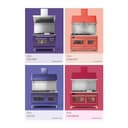 Majestic II 30 UM30DNE3RAG Freestanding Dual Fuel Range with 5 Sealed Burners Single Oven with Triple Glass Door with Brass knobs view 7