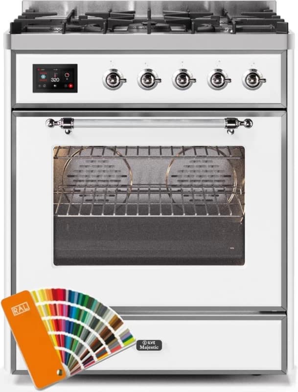 Majestic II Series 30" Dual Fuel Liquid Propane Freestanding Range