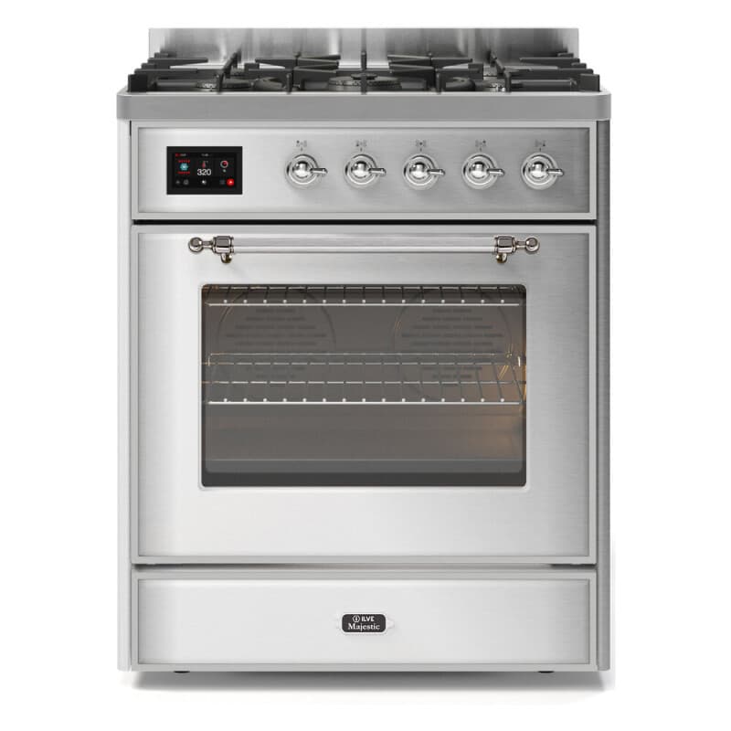Majestic II Series 30" Dual Fuel Liquid Propane Freestanding Range