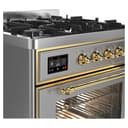 Majestic II Series 30" Dual Fuel Natural Gas Freestanding Range view 4
