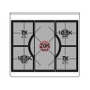 Majestic II Series 30" Dual Fuel Liquid Propane Freestanding Range view 8