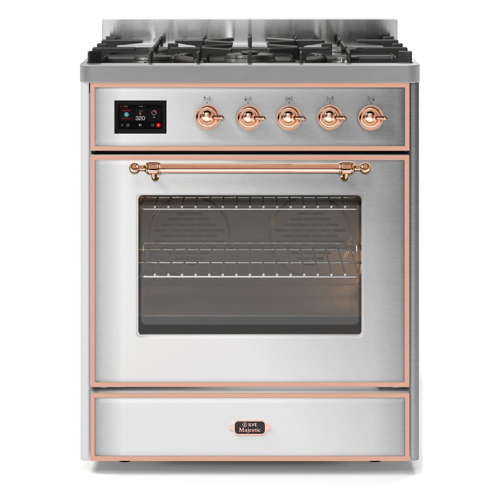 Majestic II Series 30" Dual Fuel Natural Gas Freestanding Range
