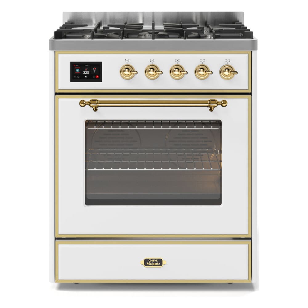 Majestic II Series 30" Dual Fuel Liquid Propane Freestanding Range