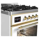 Majestic II Series 30" Dual Fuel Natural Gas Freestanding Range view 4