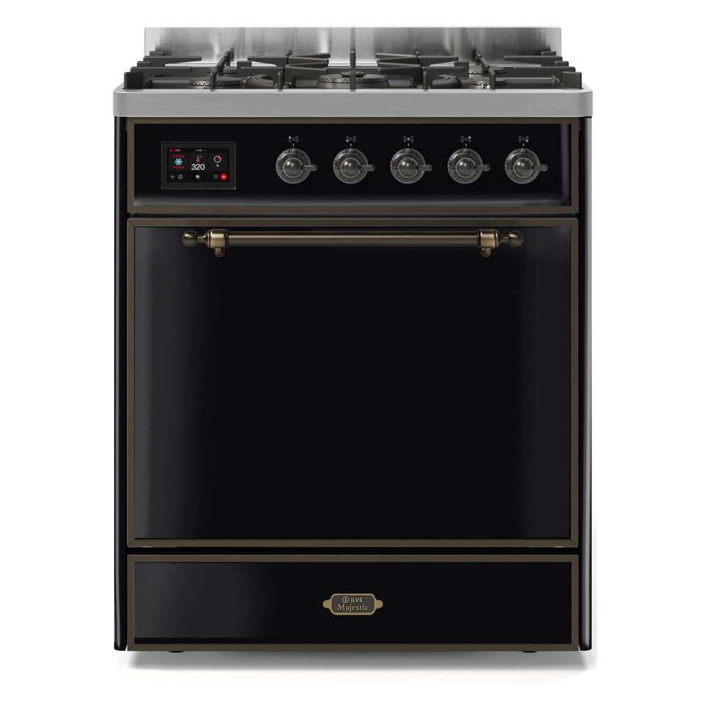 Majestic II Series 30" Dual Fuel Natural Gas Freestanding Range