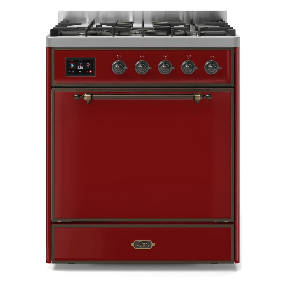 Majestic II Series 30" Dual Fuel Natural Gas Freestanding Range