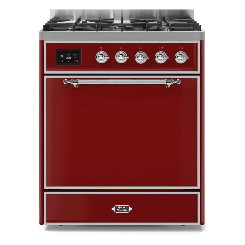 Majestic II Series 30" Dual Fuel Liquid Propane Freestanding Range