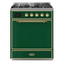 Majestic II Series 30" Dual Fuel Natural Gas Freestanding Range view 1