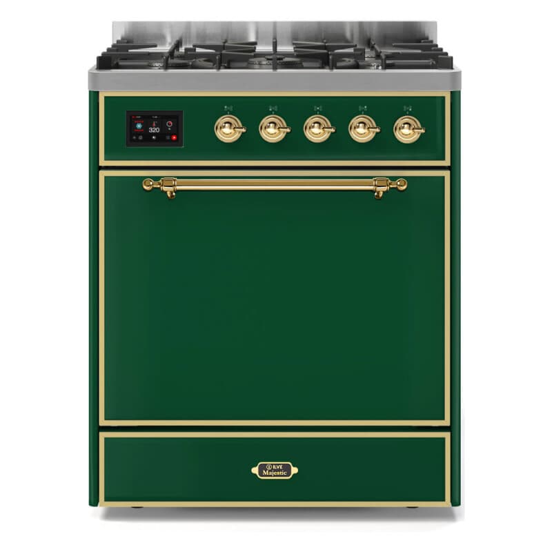 Majestic II Series 30" Dual Fuel Liquid Propane Freestanding Range