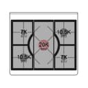 Majestic II Series 30" Dual Fuel Liquid Propane Freestanding Range view 6