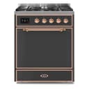 Majestic II Series 30" Dual Fuel Liquid Propane Freestanding Range view 1