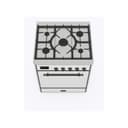 Majestic II 30 UM30DQNE3RAB Freestanding Dual Fuel Range with 5 Sealed Burners Single Oven with Solid Door with Bronze knobs view 3