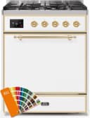 Majestic II Series 30" Dual Fuel Natural Gas Freestanding Range view 1