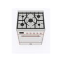 Majestic II 30 UM30DQNE3RAP Freestanding Dual Fuel Range with 5 Sealed Burners Single Oven with Solid Door with Copper knobs view 3