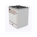 Majestic II 30 UM30DQNE3RAP Freestanding Dual Fuel Range with 5 Sealed Burners Single Oven with Solid Door with Copper knobs view 5