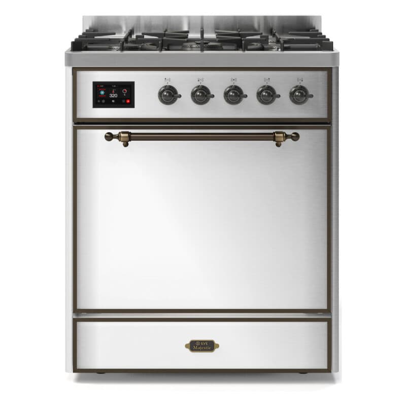 Majestic II Series 30" Dual Fuel Natural Gas Freestanding Range