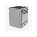 Majestic II Series 30" Dual Fuel Liquid Propane Freestanding Range view 4