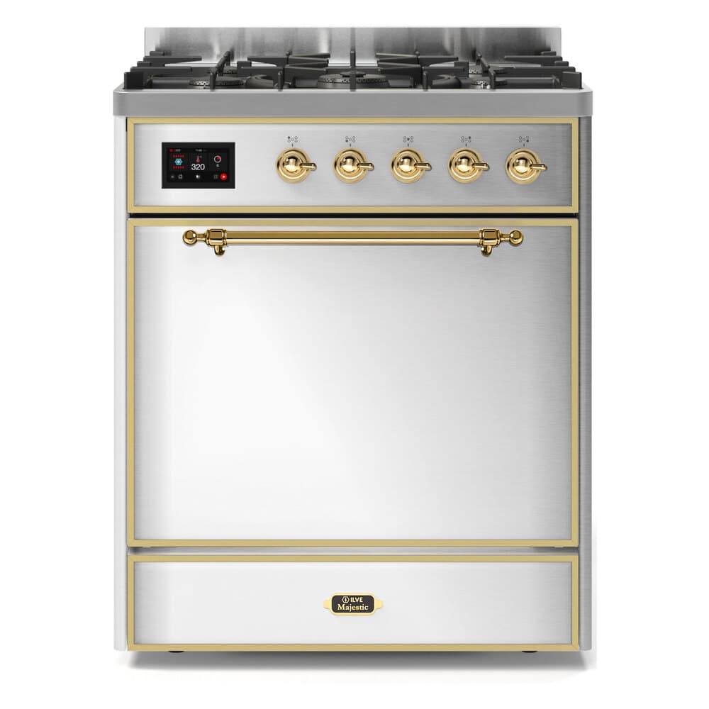 Majestic II Series 30" Dual Fuel Natural Gas Freestanding Range