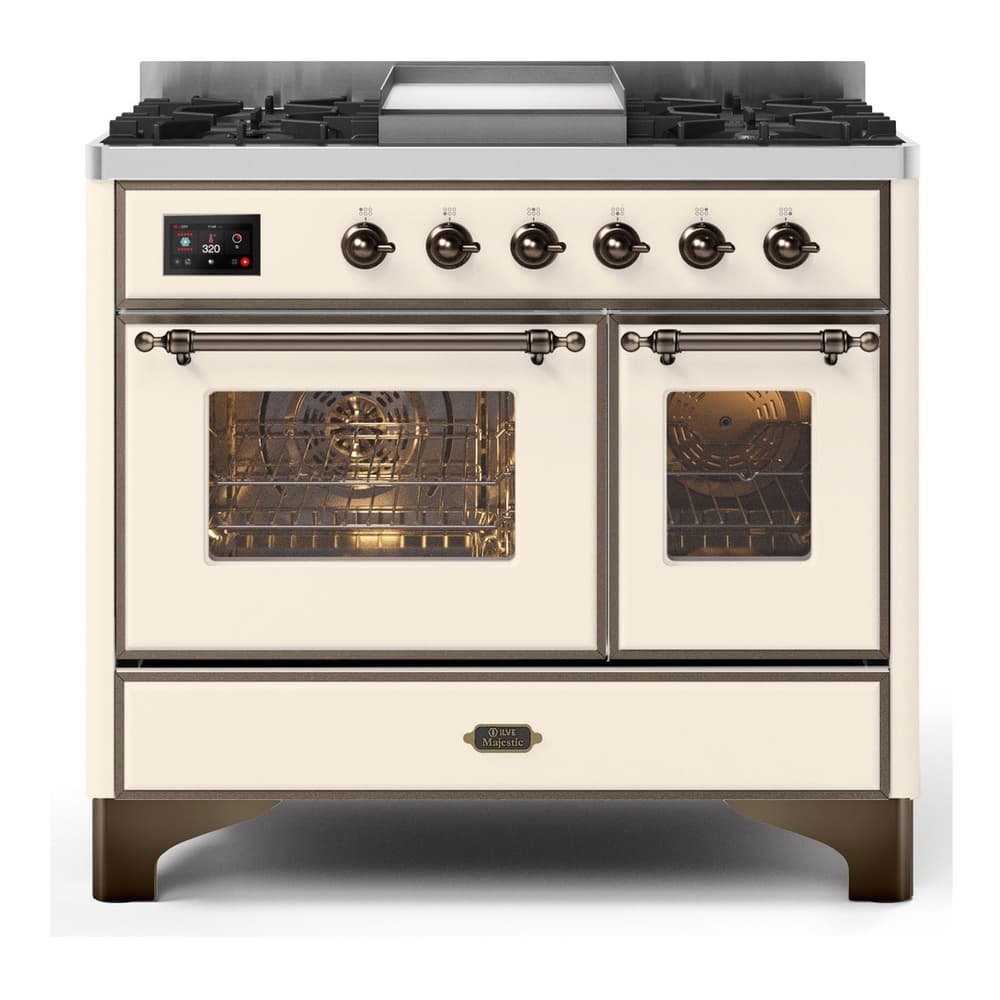 Majestic II Series 40" Dual Fuel Liquid Propane Freestanding Range