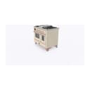 Majestic II Series 40" Dual Fuel Natural Gas Freestanding Range view 5