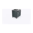 Majestic II Series 40 inch Freestanding Dual Fuel Range with Natural Gas, 6 Sealed Brass Burners, Double Ovens, 3.82 cu. ft. Total Oven Capacity, Griddle, Convection Oven, Continuous Grates, Viewing Window, Warming Drawer, with Chrome Trim view 12