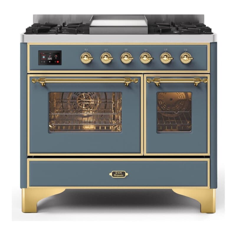 Majestic II Series 40" Dual Fuel Natural Gas Freestanding Range