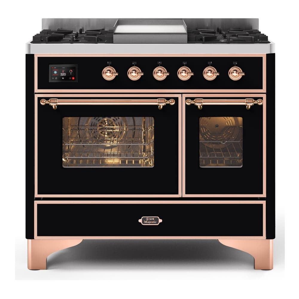 Majestic II Series 40" Dual Fuel Natural Gas Freestanding Range