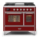 Majestic II Series 40" Dual Fuel Natural Gas Freestanding Range view 1