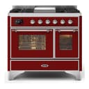 Majestic II Series 40" Dual Fuel Liquid Propane Freestanding Range view 1