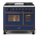 Majestic II Series 40" Dual Fuel Liquid Propane Freestanding Range view 1