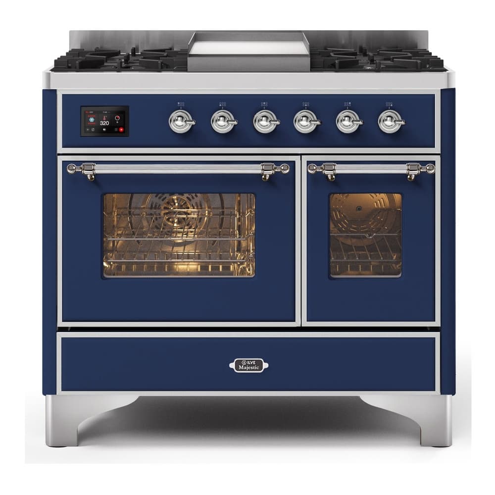 Majestic II Series 40" Dual Fuel Liquid Propane Freestanding Range