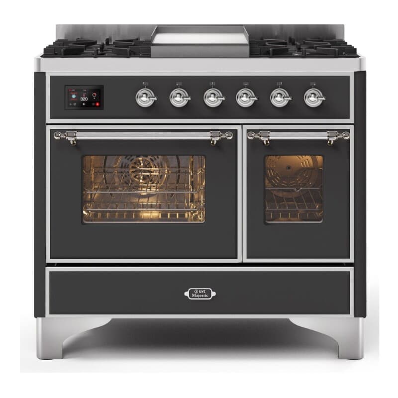 Majestic II Series 40" Dual Fuel Liquid Propane Freestanding Range
