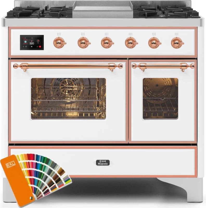 Majestic II Series 40" Dual Fuel Liquid Propane Freestanding Range