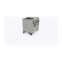Majestic II Series 40" Dual Fuel Liquid Propane Freestanding Range view 4