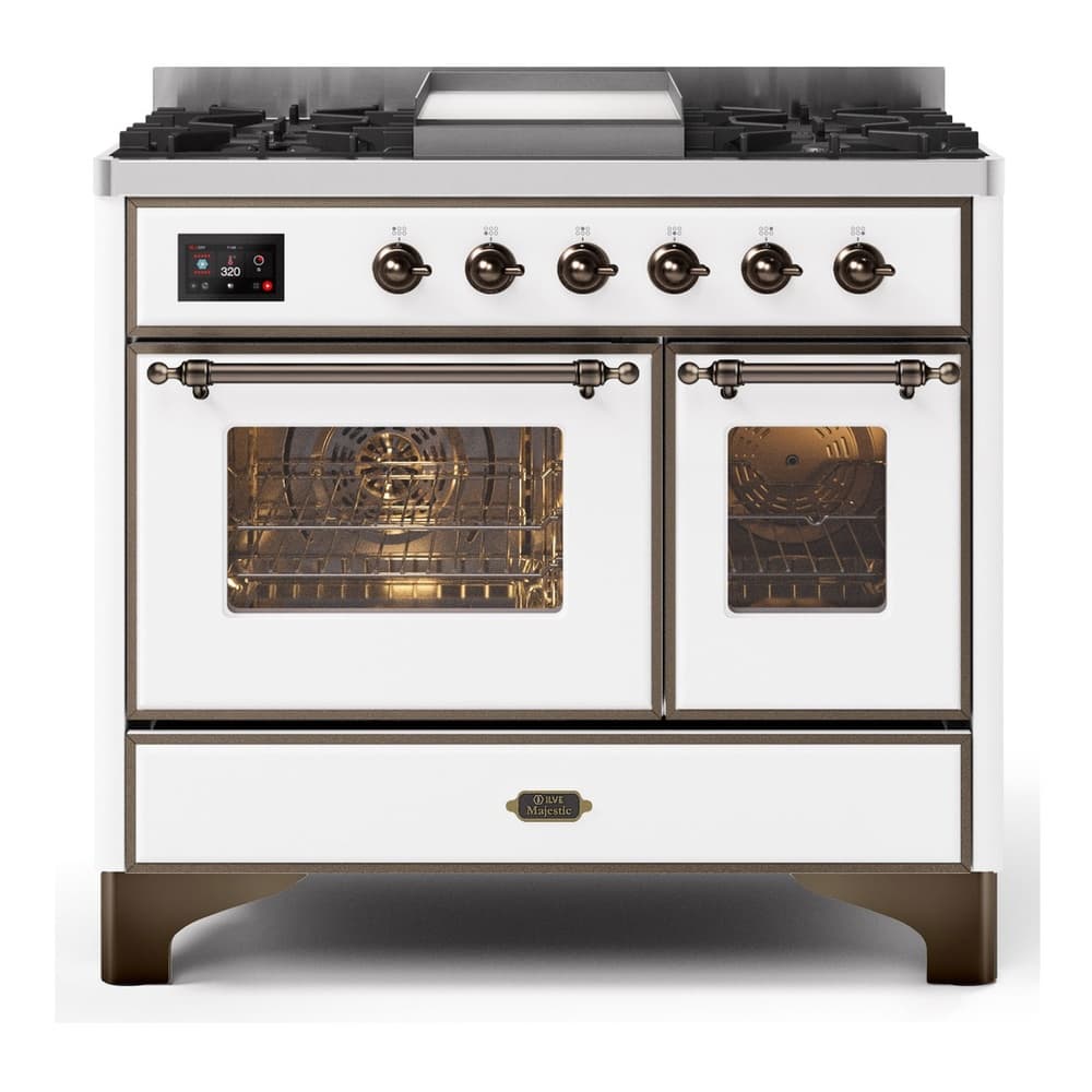 Majestic II Series 40" Dual Fuel Liquid Propane Freestanding Range