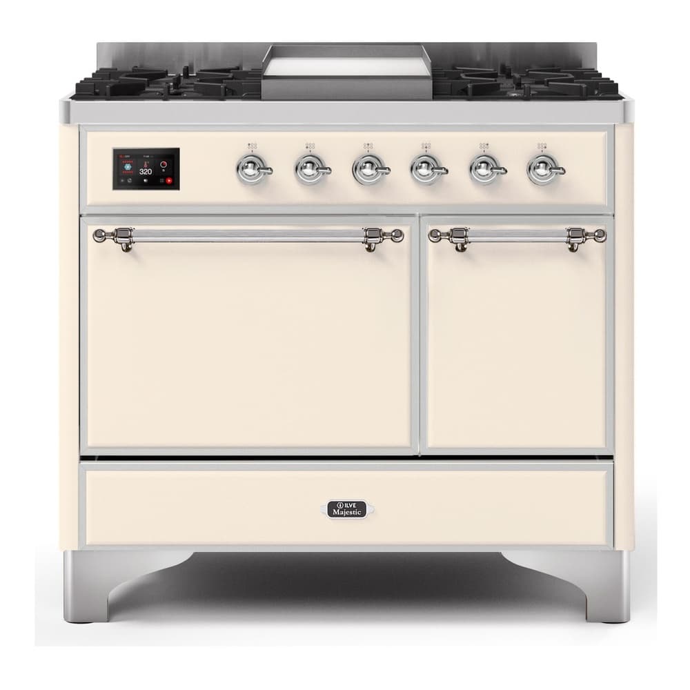 Majestic II Series 40" Dual Fuel Natural Gas Freestanding Range