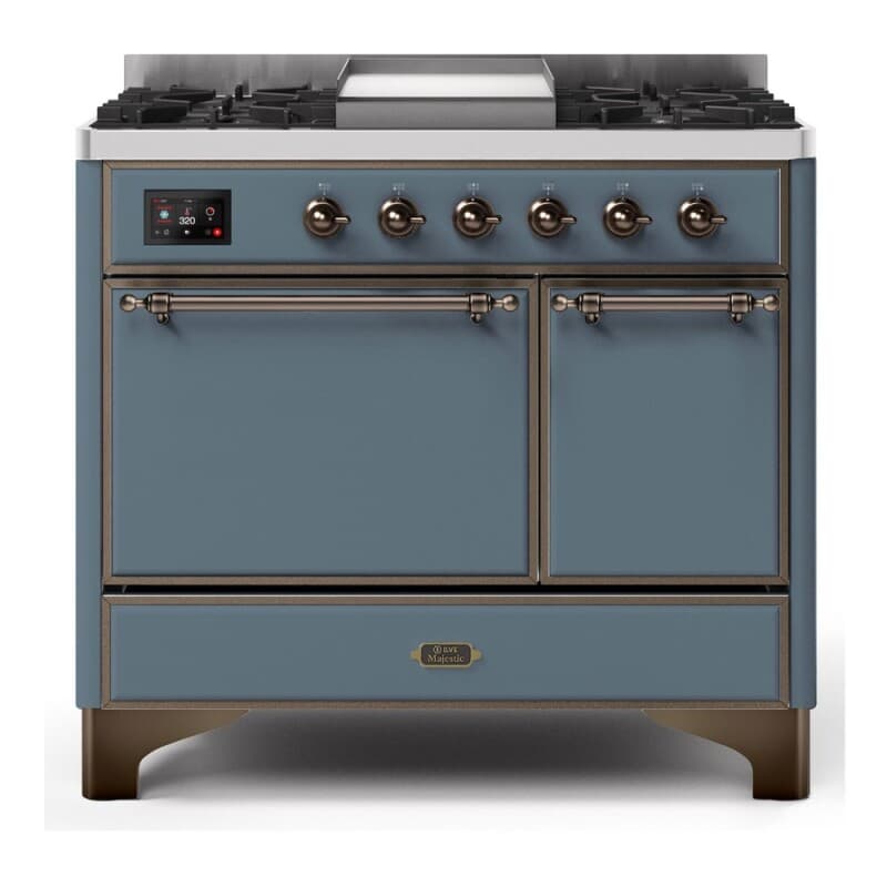 Majestic II Series 40" Dual Fuel Natural Gas Freestanding Range