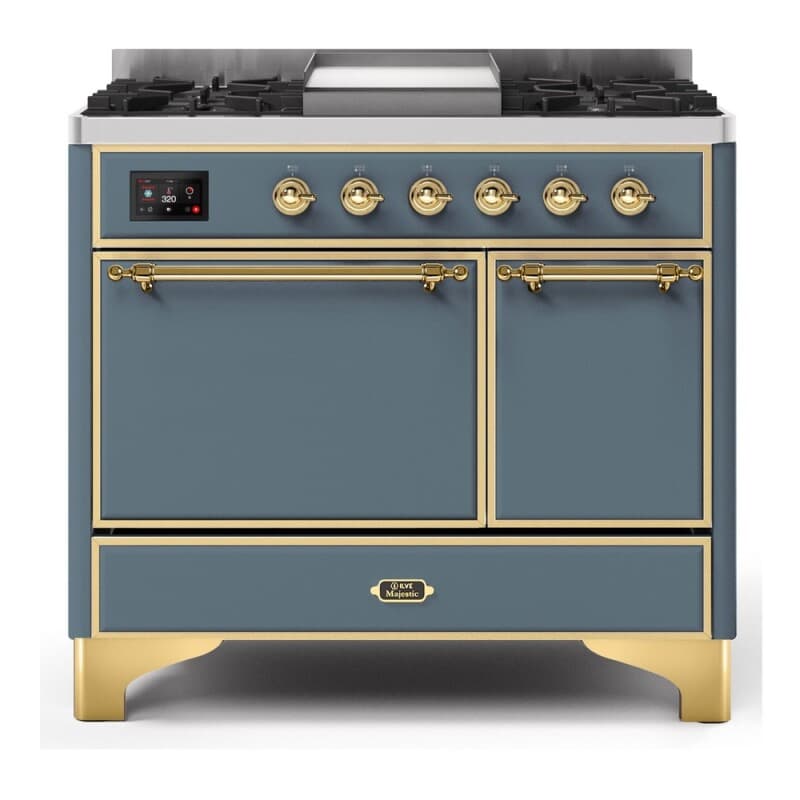 Majestic II Series 40" Dual Fuel Natural Gas Freestanding Range