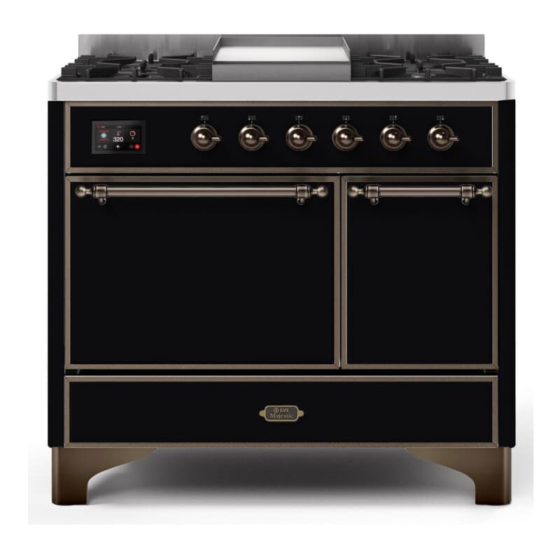 Majestic II Series 40" Dual Fuel Liquid Propane Freestanding Range