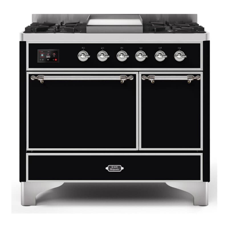 Majestic II Series 40" Dual Fuel Natural Gas Freestanding Range