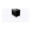 Majestic II Series 40" Dual Fuel Natural Gas Freestanding Range view 5