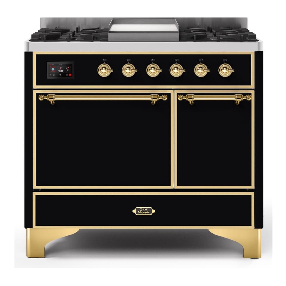 Majestic II Series 40" Dual Fuel Natural Gas Freestanding Range
