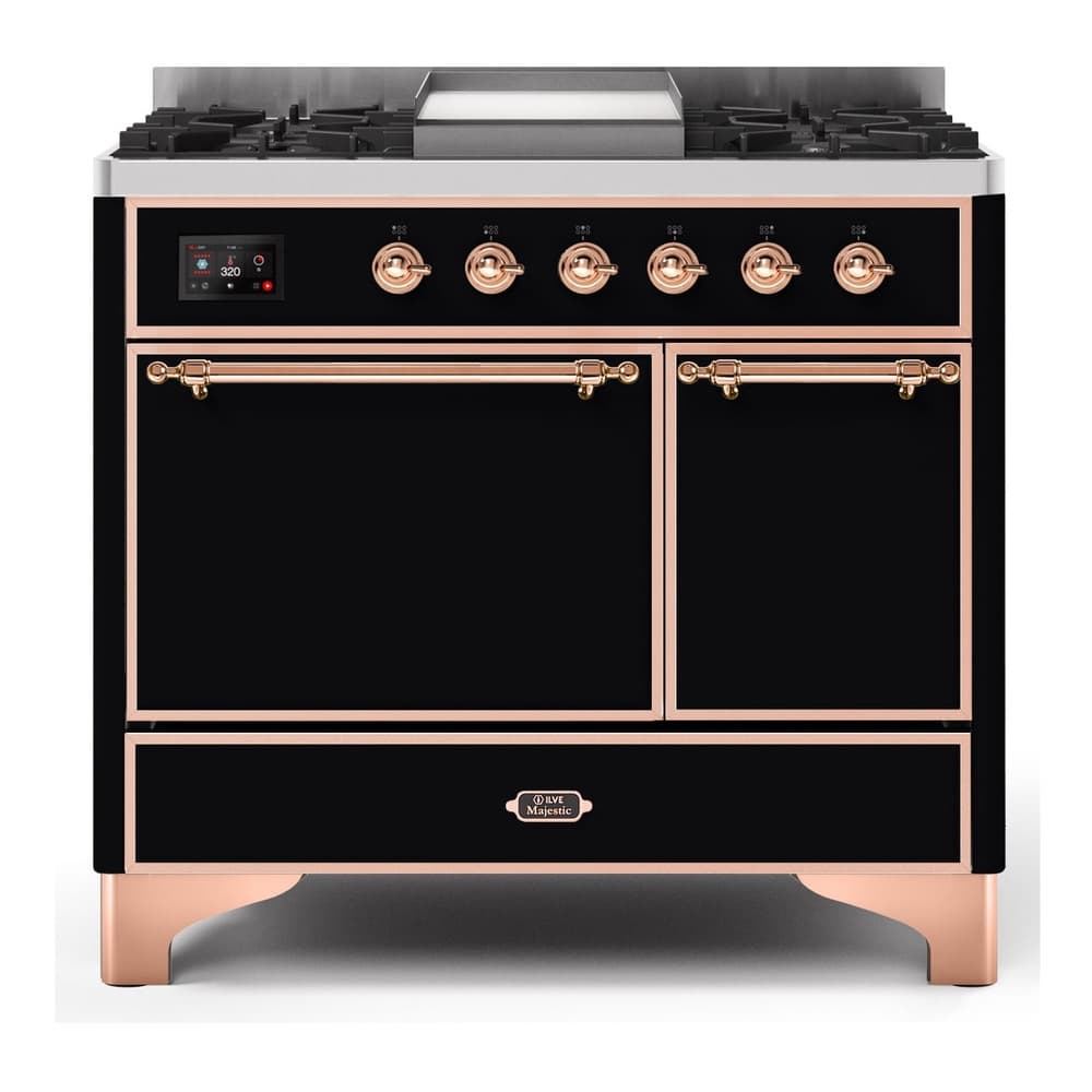 Majestic II Series 40" Dual Fuel Natural Gas Freestanding Range