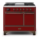 Majestic II Series 40" Dual Fuel Liquid Propane Freestanding Range view 1