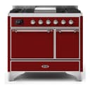 Majestic II Series 40" Dual Fuel Liquid Propane Freestanding Range view 1