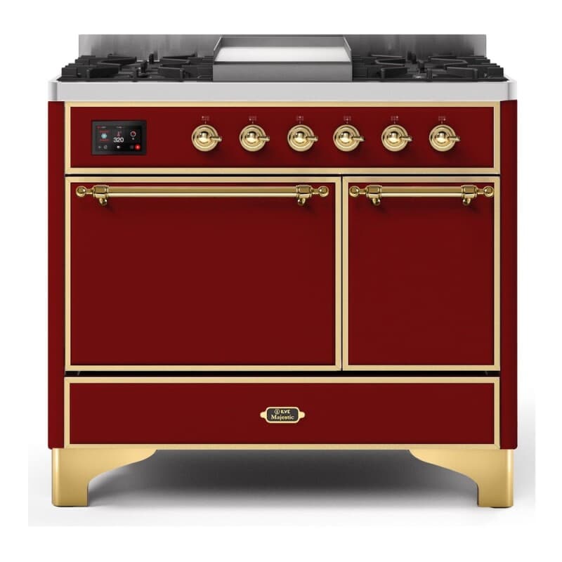 Majestic II Series 40" Dual Fuel Liquid Propane Freestanding Range