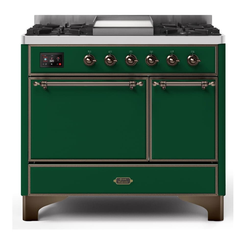 Majestic II Series 40" Dual Fuel Liquid Propane Freestanding Range