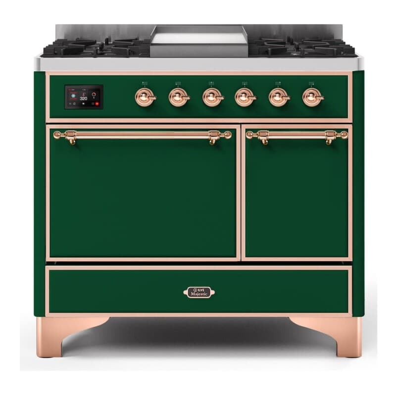 Majestic II Series 40" Dual Fuel Liquid Propane Freestanding Range